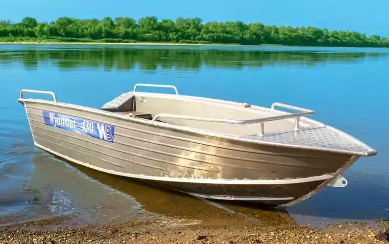 Алюминиевая лодка  Wyatboat-430М в Красноярске