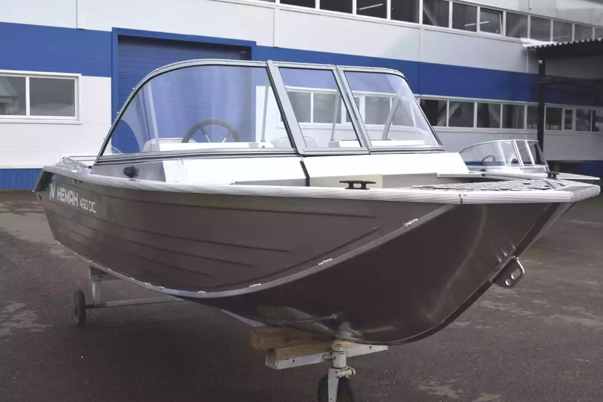 Алюминиевый катер Неман-450 DC NEW без покраски в Красноярске