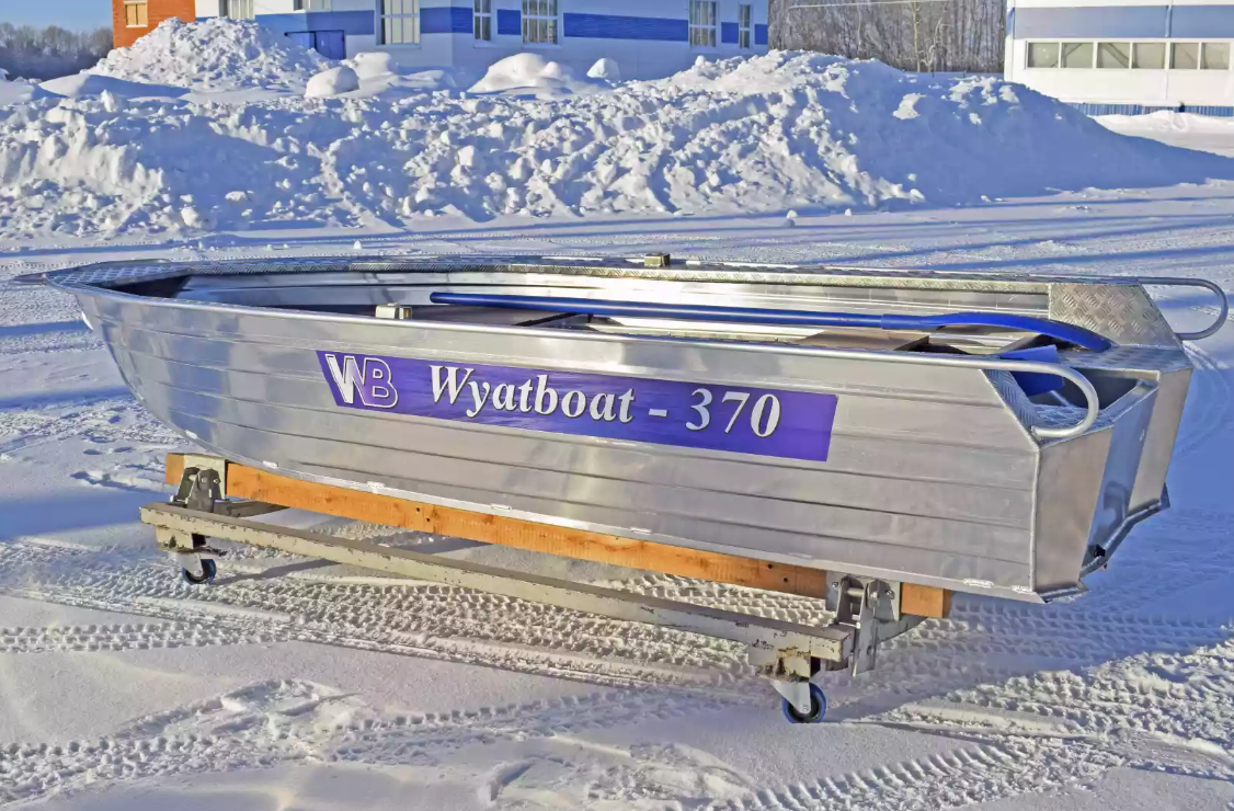 Алюминиевая лодка Wyatboat-370 Р FISH в Красноярске