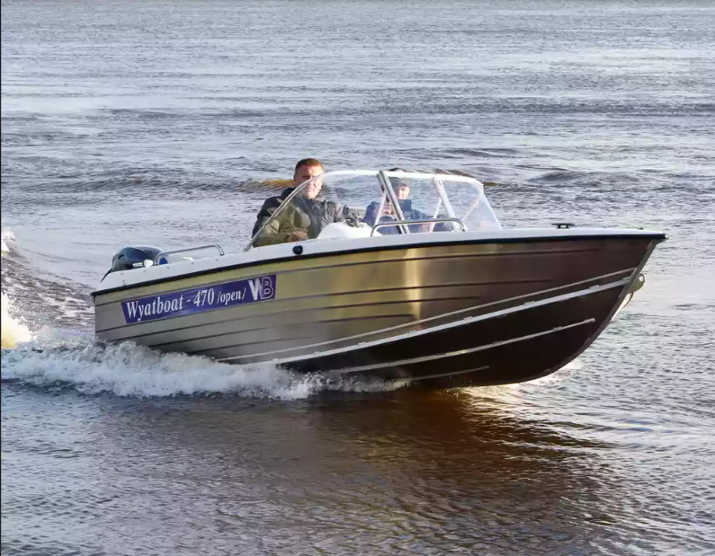 Комбинированный катер Wyatboat-470 Open в Красноярске
