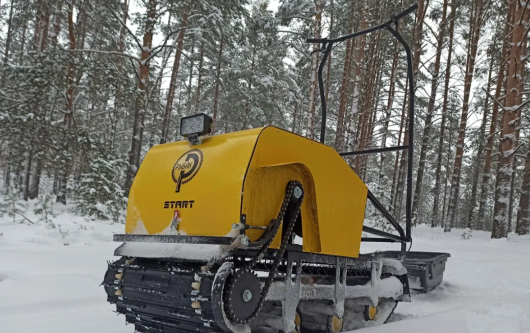 Мотобуксировщик РЫБАК СТАРТ Lifan 15 л.с. (металлический капот) в Красноярске Мотобуксировщик РЫБАК СТАРТ Lifan 15 л.с. (металлический капот) в Красноярске