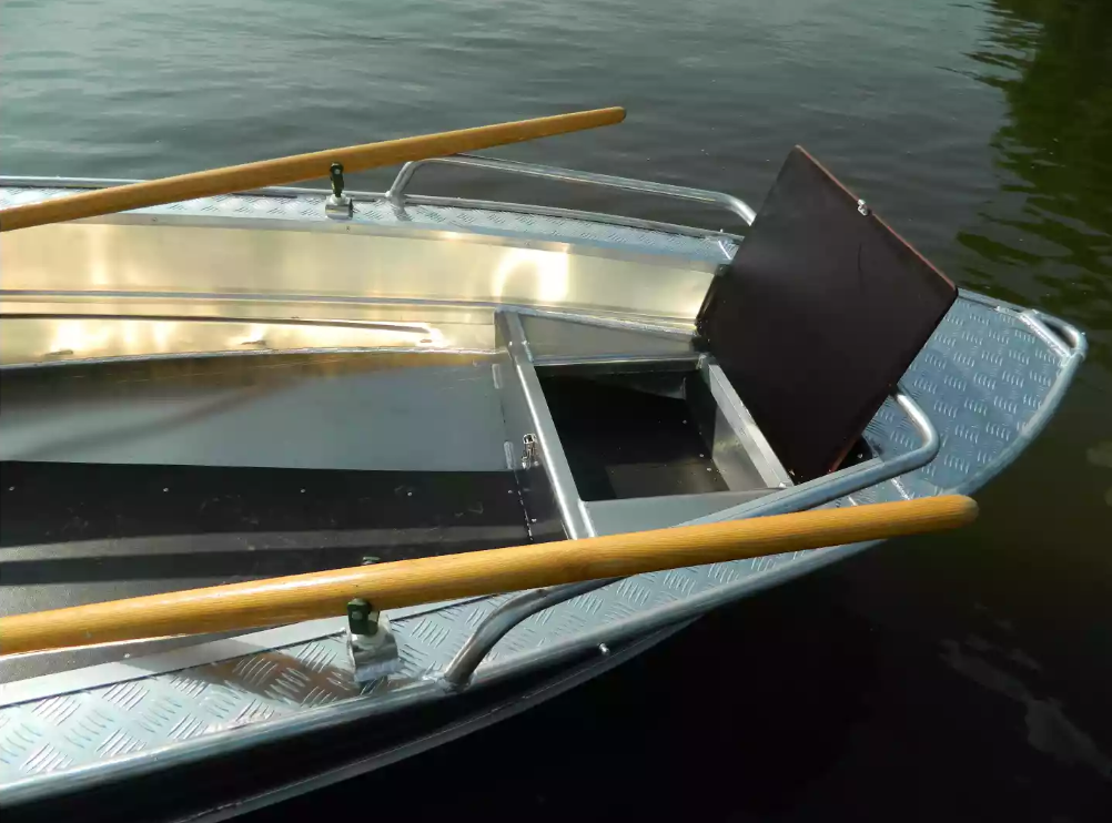 Алюминиевая лодка Wyatboat-390 У в Красноярске Алюминиевая лодка Wyatboat-390 У в Красноярске