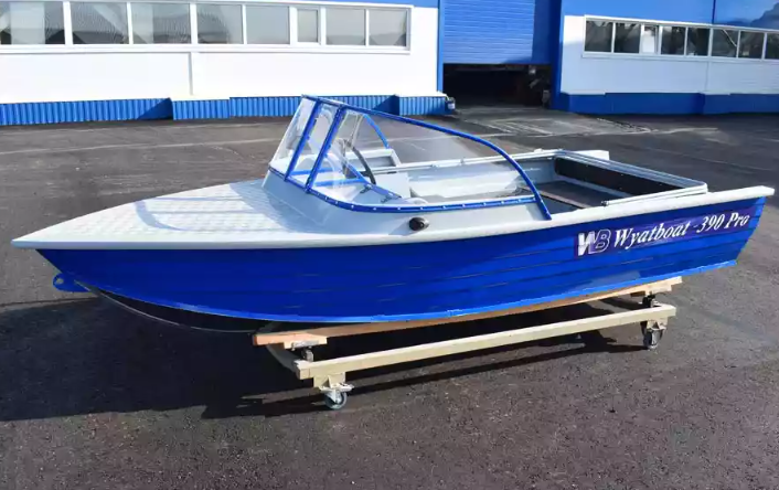 Алюминиевый катер Wyatboat-390 Pro в Красноярске
