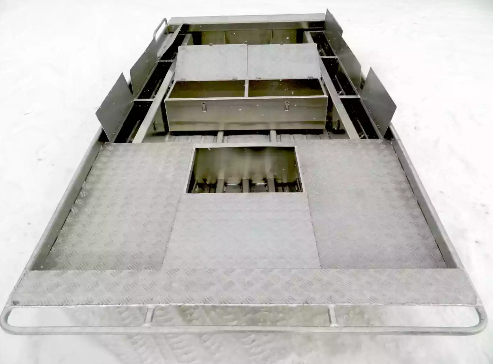 Алюминиевая лодка Wyatboat-390 Jonboat в Красноярске Алюминиевая лодка Wyatboat-390 Jonboat в Красноярске