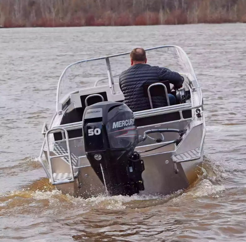 Алюминиевый катер Wyatboat-460 T Pro в Красноярске Алюминиевый катер Wyatboat-460 T Pro в Красноярске