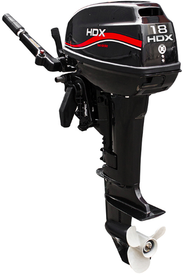 Лодочный мотор 2-х тактный HDX R series TE 18 BMS в Красноярске Лодочный мотор 2-х тактный HDX R series TE 18 BMS в Красноярске