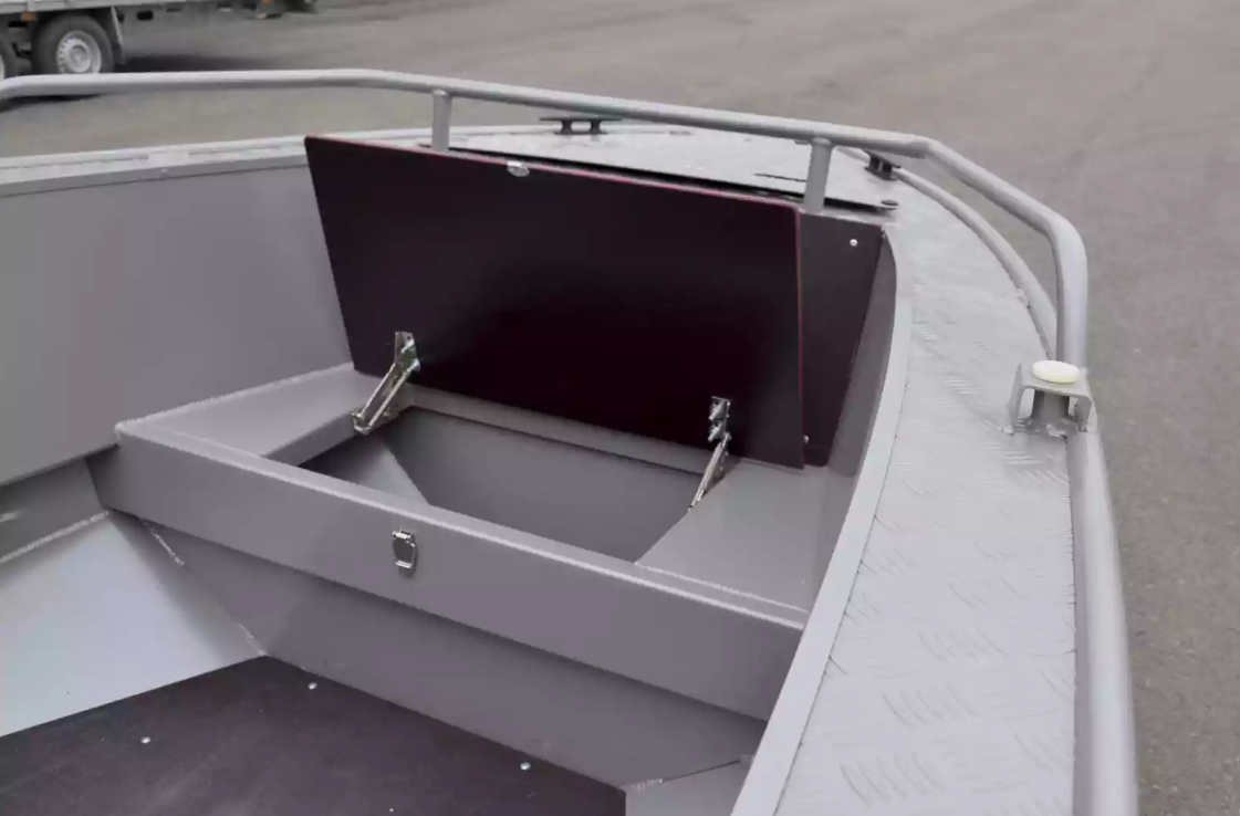 Алюминиевая лодка Wyatboat-490 P в Красноярске Алюминиевая лодка Wyatboat-490 P в Красноярске