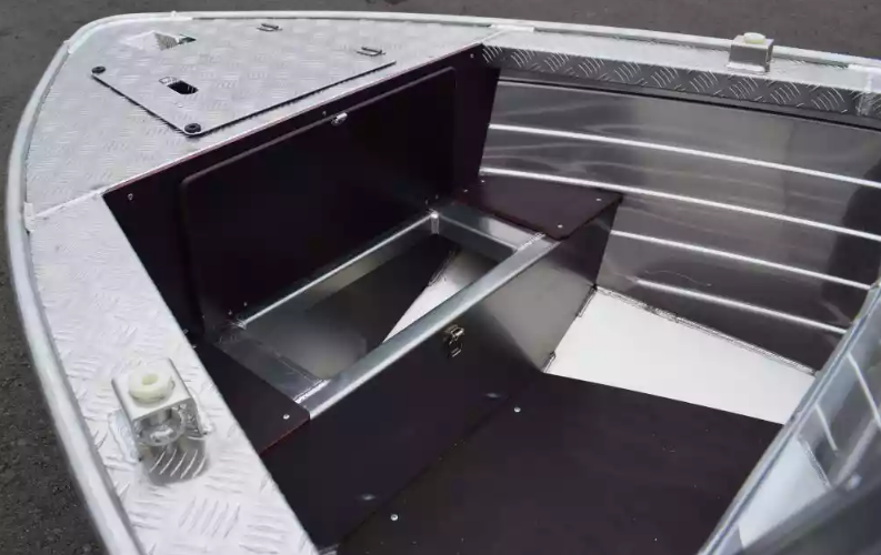 Алюминиевый катер Wyatboat-390 DCM Увеличенный борт в Красноярске