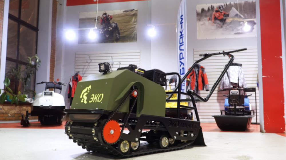 Мотобуксировщик ЭКО-Мини 15 лс (рама цельнометаллическая гнутая) в Красноярске