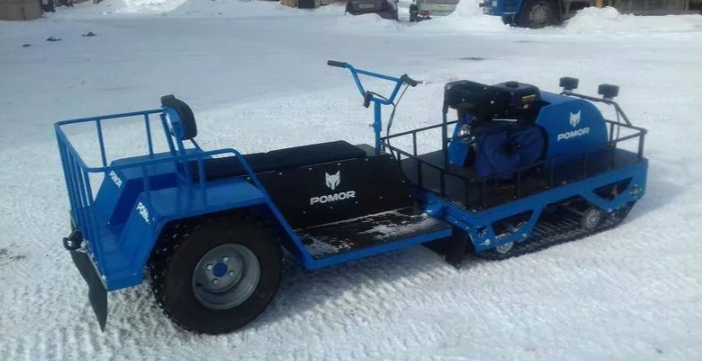 Мотобуксировщик POMOR X-2 K20 в Красноярске Мотобуксировщик POMOR X-2 K20 в Красноярске