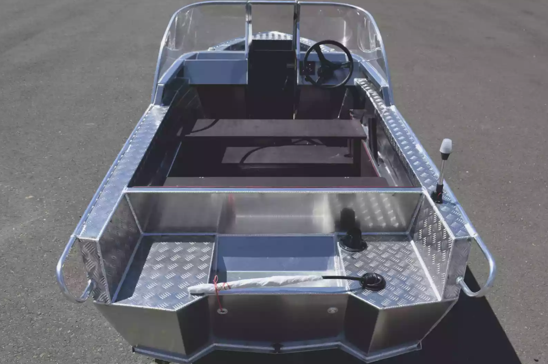 Алюминиевая лодка Wyatboat-390 DCM в Красноярске