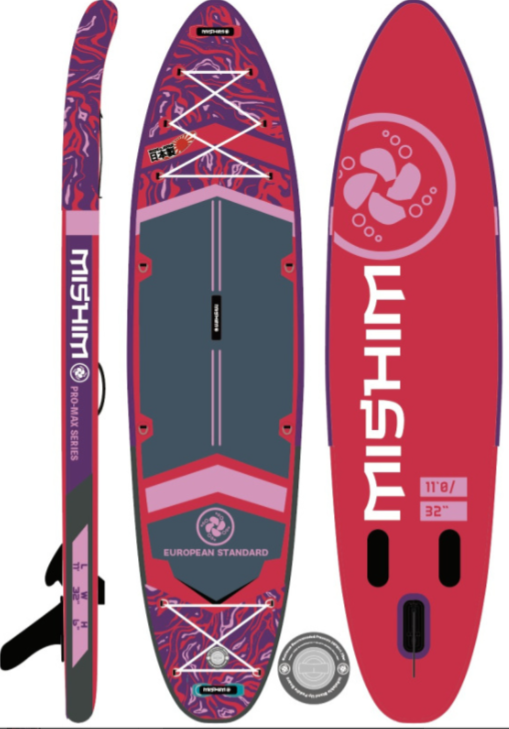 SUP (САП) Доска MISHIMO PRO-MAX Viva Magenta 10.8’ (330см) в Красноярске SUP (САП) Доска MISHIMO PRO-MAX Viva Magenta 10.8’ (330см) в Красноярске