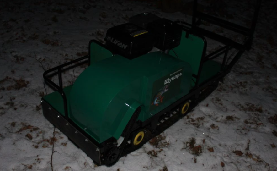 Мотобуксировщик Щукарь П-В 500, 9(1450 мм) в Красноярске Мотобуксировщик Щукарь П-В 500, 9(1450 мм) в Красноярске