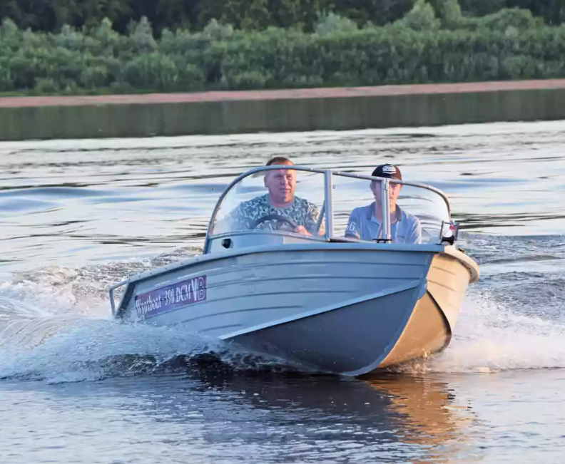 Алюминиевый катер Wyatboat-390 DCM в Красноярске