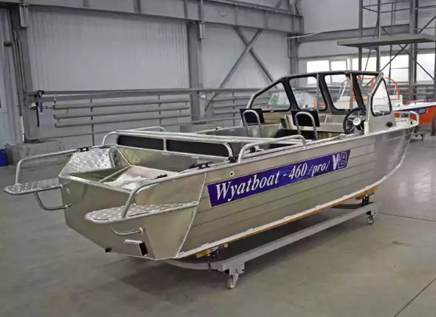 Алюминиевый катер Wyatboat-460 DCM Pro в Красноярске