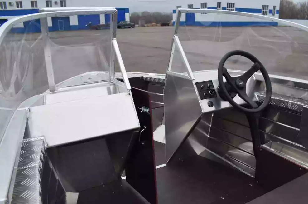 Алюминиевая лодка Wyatboat-390 DCM Увеличенный борт в Красноярске