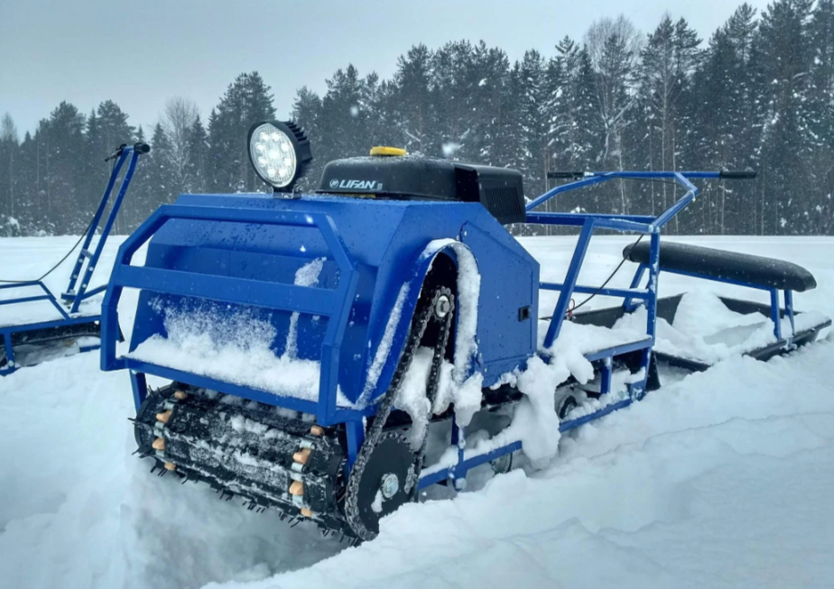 Мотобуксировщик Альбатрос-XLV 9 мини, тележки, 1250 мм в Красноярске