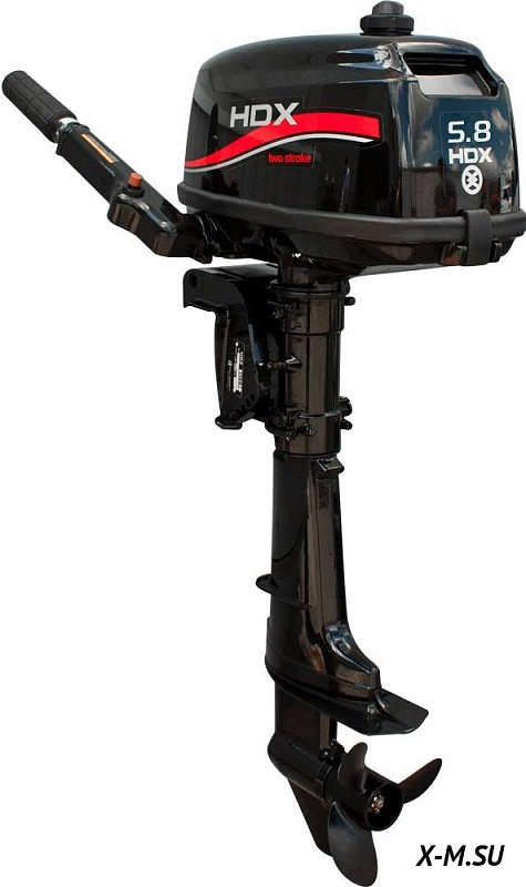 Лодочный мотор 2-х тактный HDX R series T 5,8 BMS в Красноярске Лодочный мотор 2-х тактный HDX R series T 5,8 BMS в Красноярске