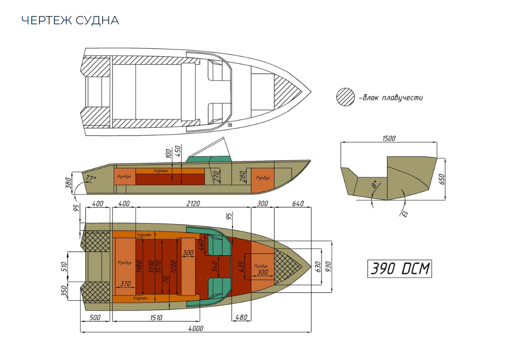 Алюминиевый катер Wyatboat-390 DCM в Красноярске