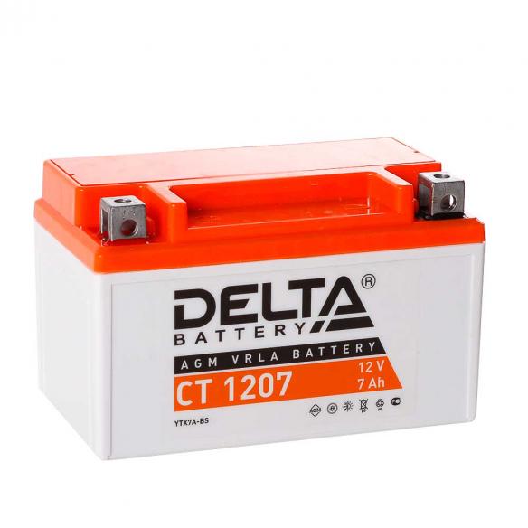 Аккумулятор Delta CT 1207 (12V / 7Ah) в Красноярске Аккумулятор Delta CT 1207 (12V / 7Ah) в Красноярске