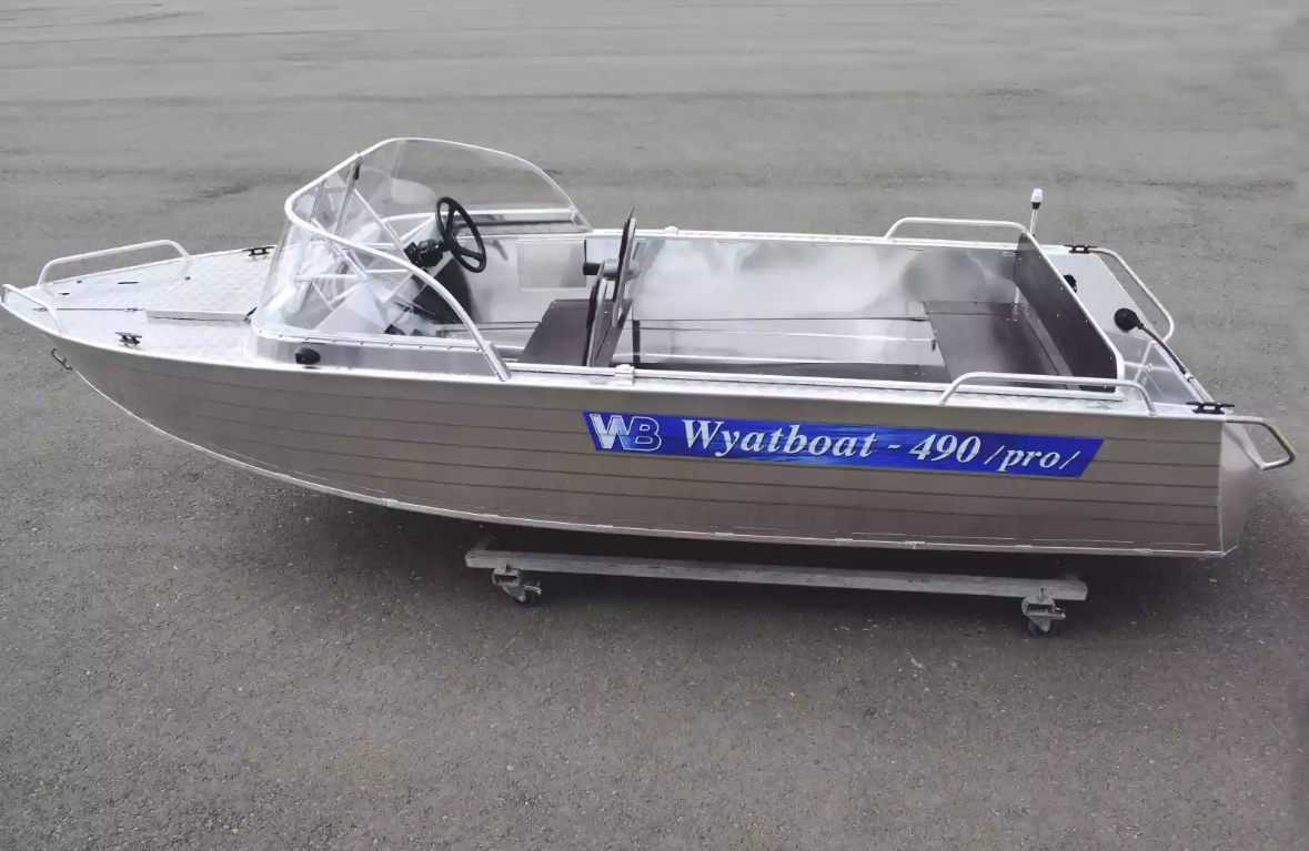 Алюминиевый катер Wyatboat-490 Pro в Красноярске