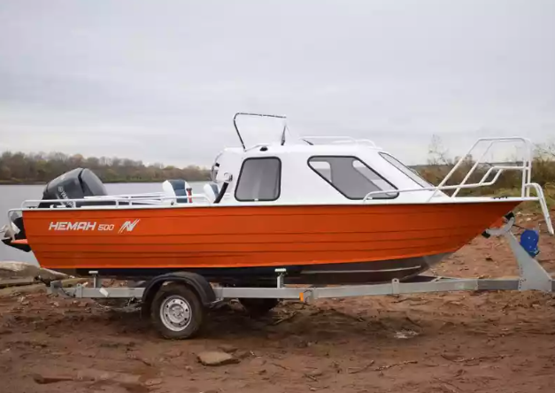 Алюминиевый катер Неман-500 (каютный) в Красноярске