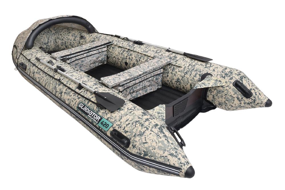 НАДУВНАЯ ЛОДКА GLADIATOR E450PRO в Красноярске