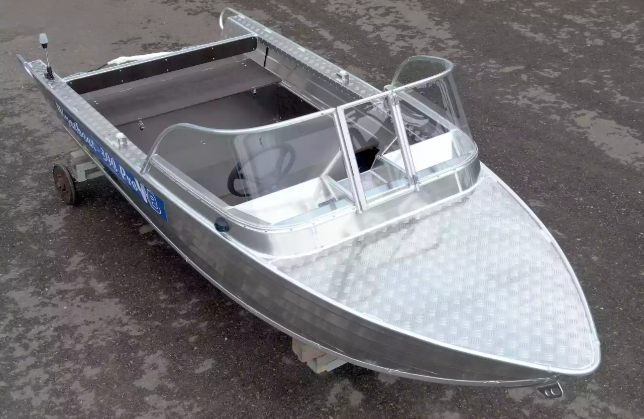 Алюминиевый катер Wyatboat-390 Pro в Красноярске