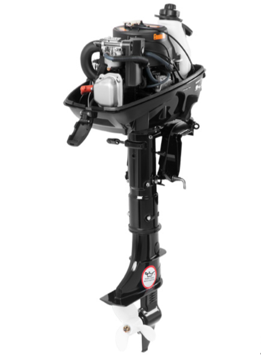 Лодочный мотор HIDEA HDF5HL (с баком) (длинная нога) в Красноярске Лодочный мотор HIDEA HDF5HL (с баком) (длинная нога) в Красноярске