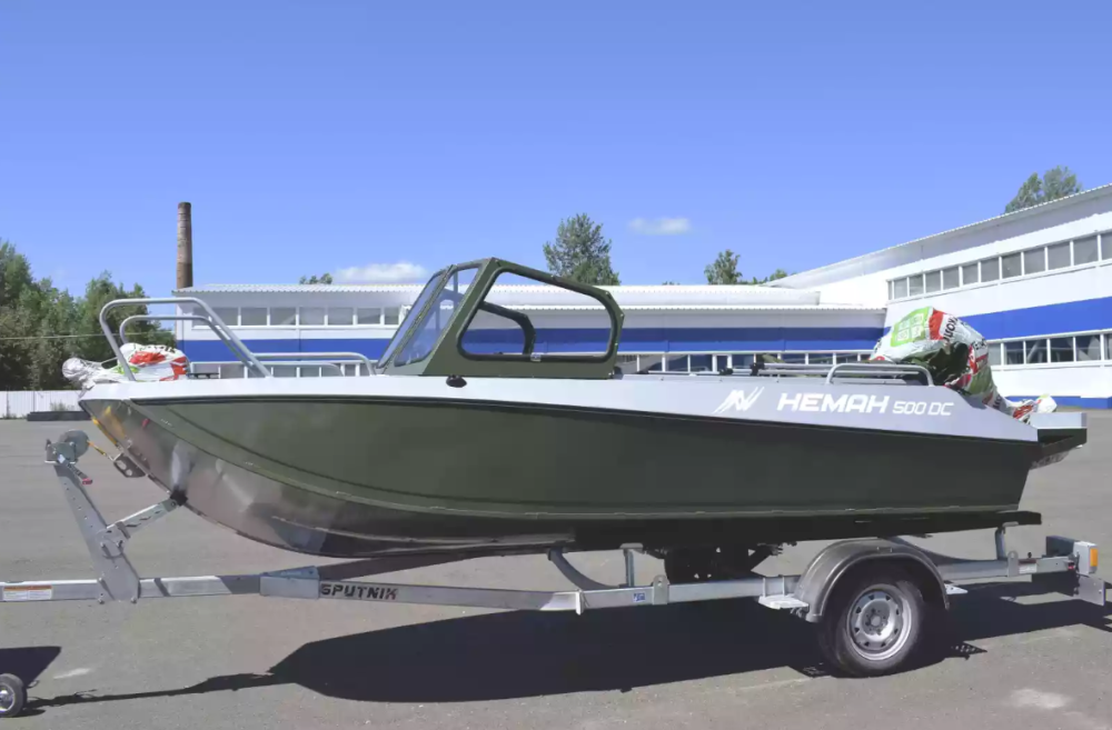 Алюминиевый катер Неман-500 DC Pro в Красноярске