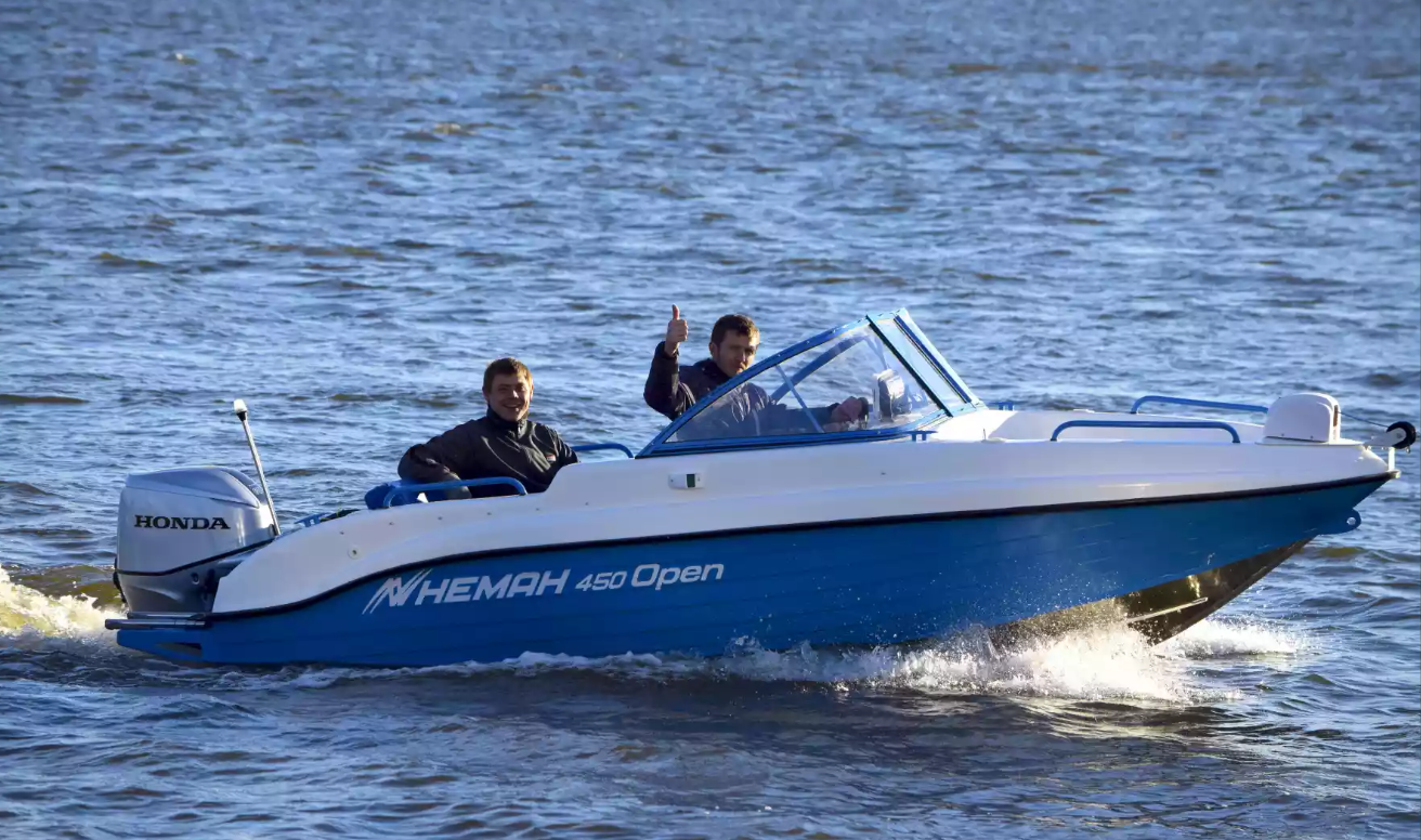 Комбинированный катер Neman-450 Open в Красноярске