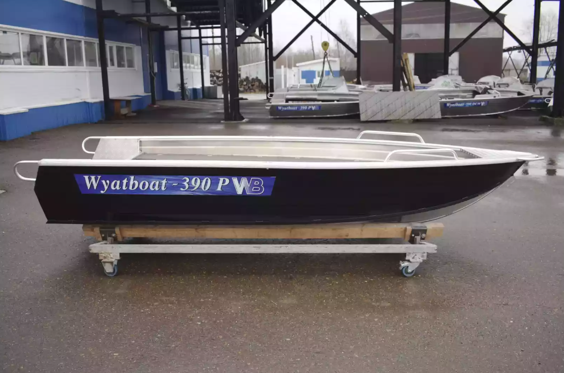 Алюминиевая лодка Wyatboat-390РМ в Красноярске