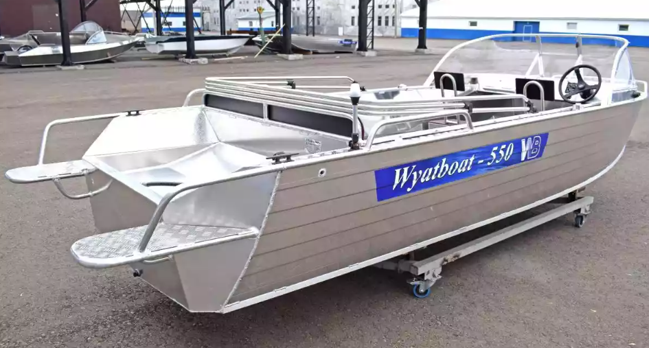 Алюминиевый катер Wyatboat-550 Pro в Красноярске
