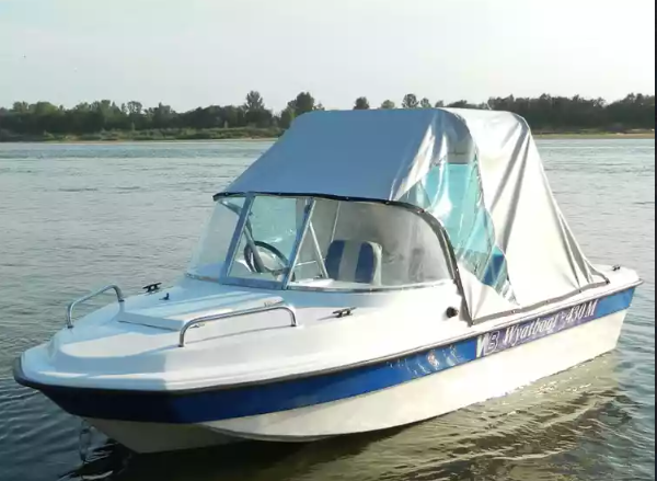 Стеклопластиковый катер Wyatboat-430 M (тримаран) в Красноярске