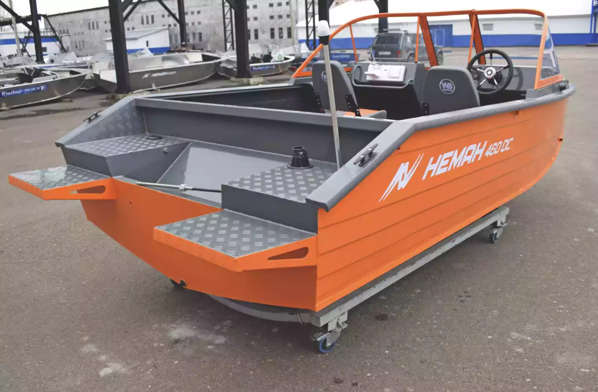 Алюминиевый катер Неман-480 DCM FISH в Красноярске