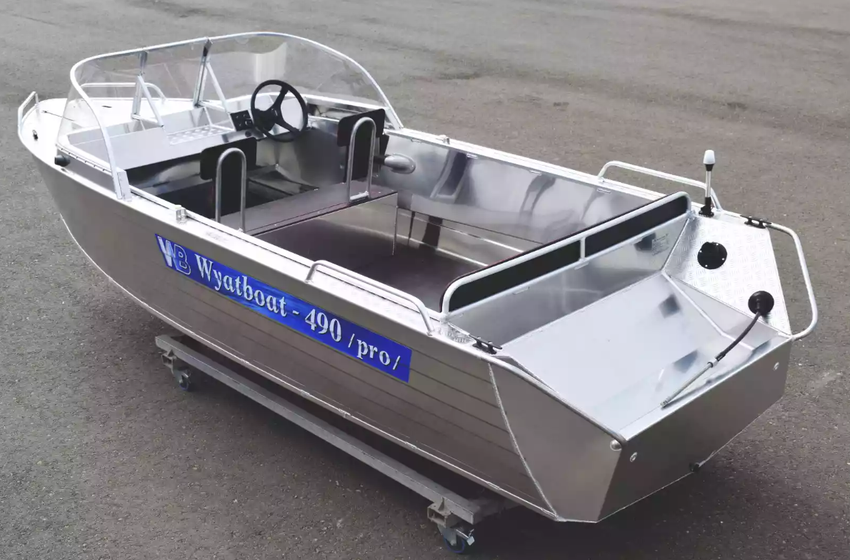 Алюминиевый катер Wyatboat-490 Pro в Красноярске