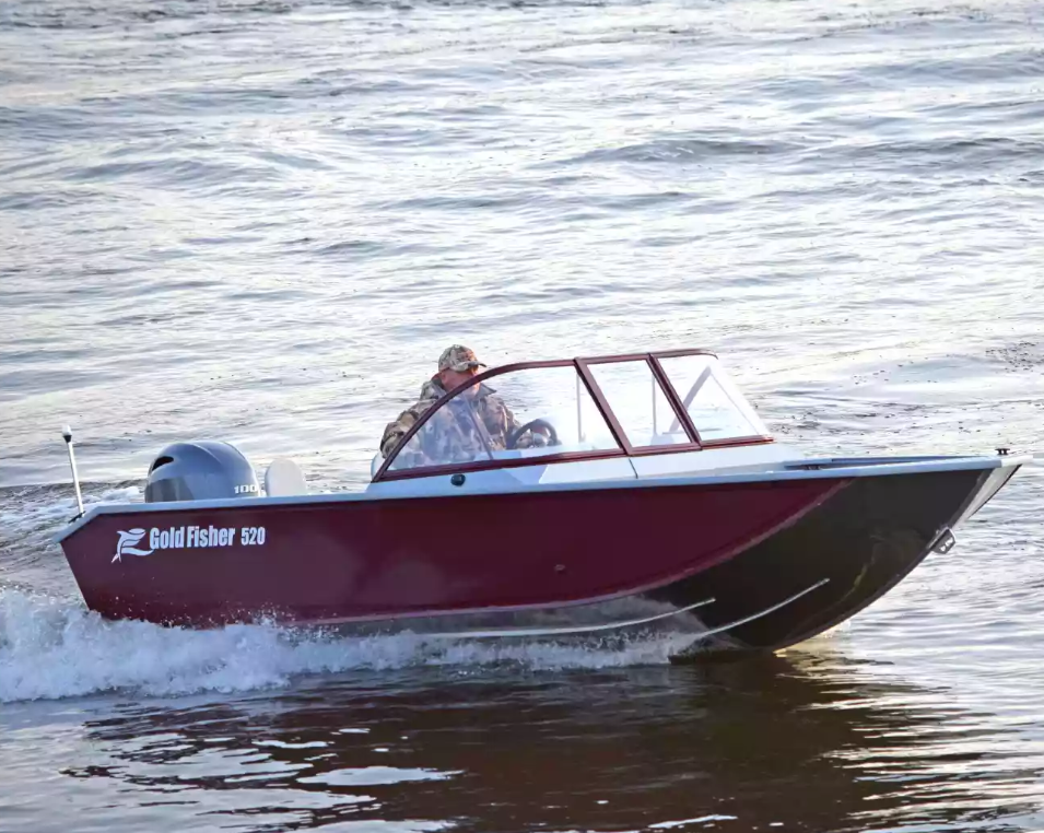 Алюминиевый катер Gold Fisher 520 DCM FISH в Красноярске Алюминиевый катер Gold Fisher 520 DCM FISH в Красноярске