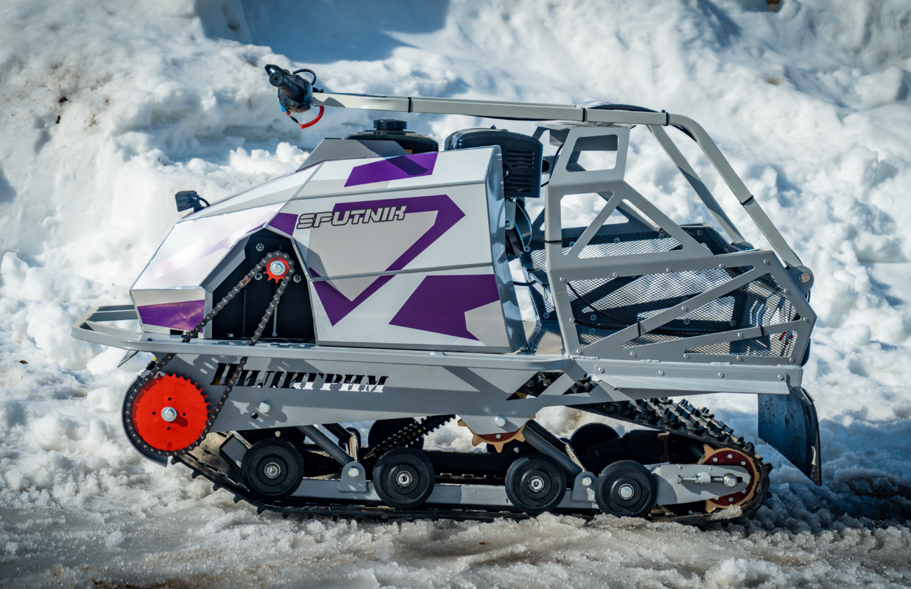 Мотобуксировщик Спутник Пилигрим (модель 2023) в Красноярске Мотобуксировщик Спутник Пилигрим (модель 2023) в Красноярске