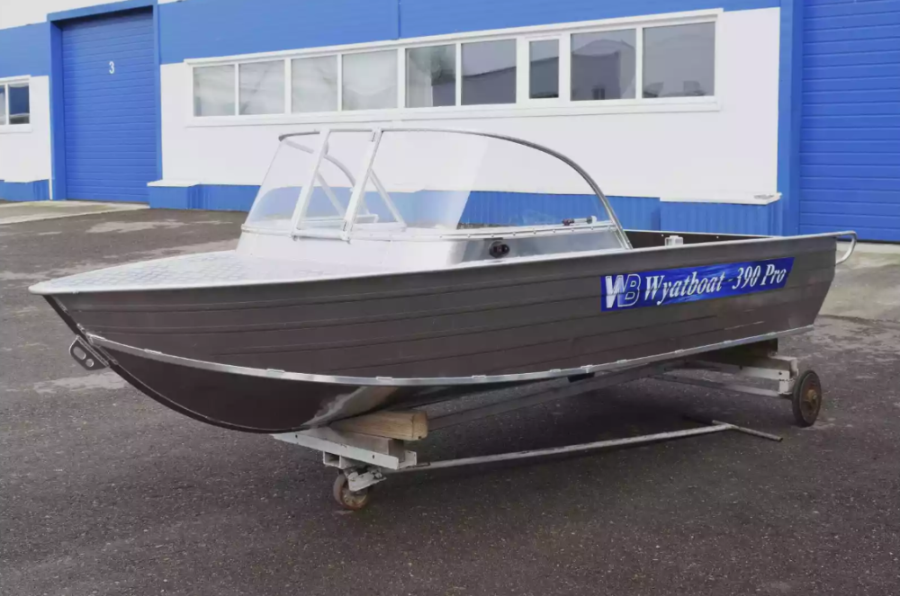 Алюминиевая лодка Wyatboat-390 Pro в Красноярске