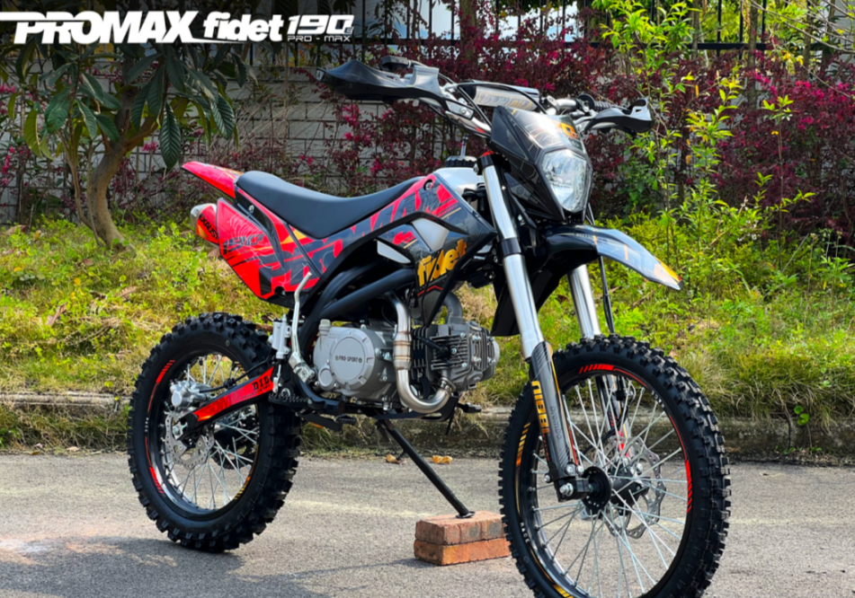 Мотоцикл (питбайк) PROMAX FIDET (ФАЙДЕТ) 190E MAX PRO LUX 19/16 в Красноярске Мотоцикл (питбайк) PROMAX FIDET (ФАЙДЕТ) 190E MAX PRO LUX 19/16 в Красноярске