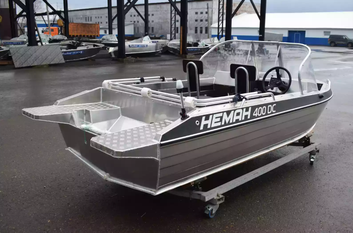 Алюминиевый катер Neman-400 DC в Красноярске Алюминиевый катер Neman-400 DC в Красноярске