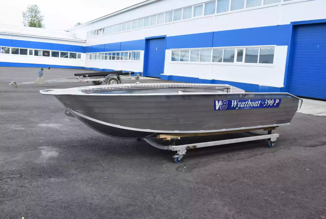 Алюминиевая лодка Wyatboat-390Р Увеличенный борт в Красноярске