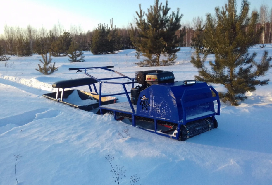 Мотобуксировщик Альбатрос-XLV 9 мини, тележки, 1250 мм в Красноярске