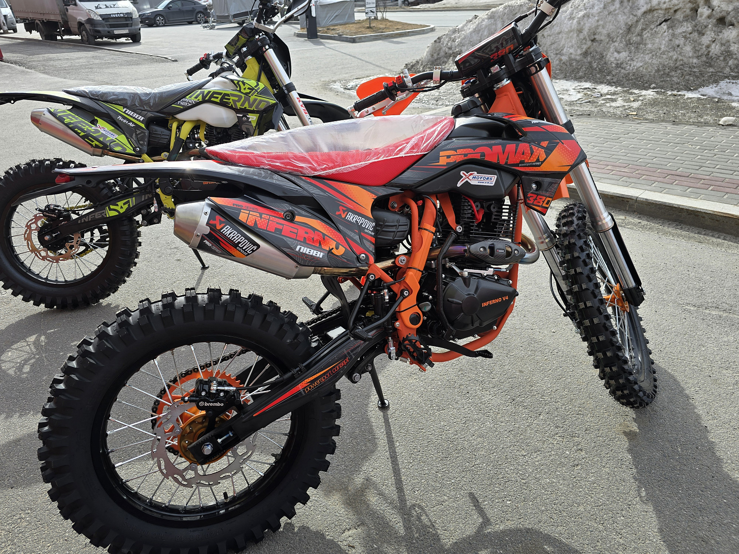 Кроссовый мотоцикл PROMAX INFERNO 380 (4 valves, 5 gears) в Красноярске