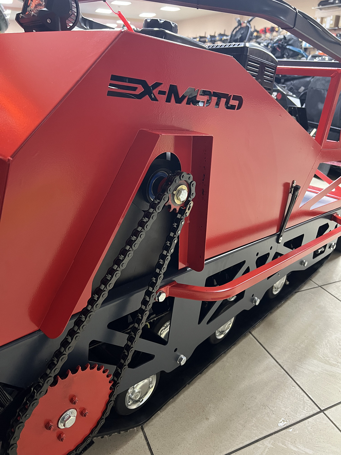 Мотобуксировщик EX-MOTO SNOWDOG S500 15л.с в Красноярске