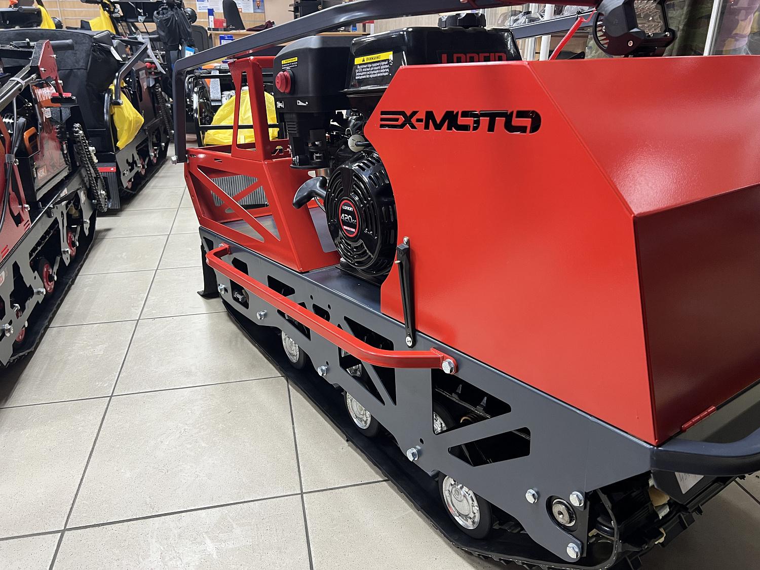 Мотобуксировщик EX-MOTO SNOWDOG S500 15л.с в Красноярске