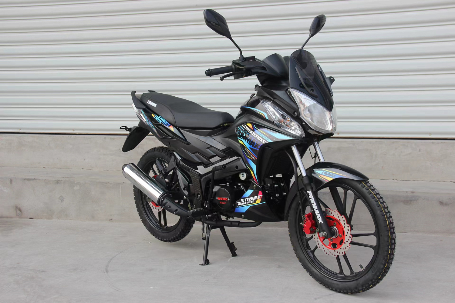 Мопед PROMAX STREET CROSS MAX 150 (49) в Красноярске Мопед PROMAX STREET CROSS MAX 150 (49) в Красноярске