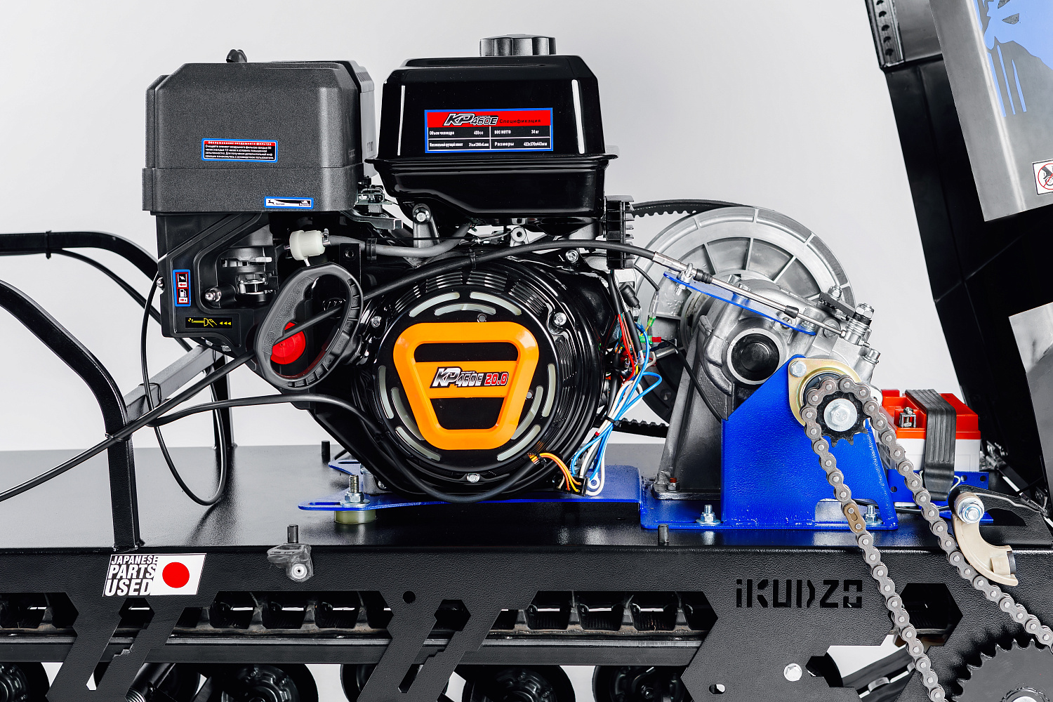 МОТОБУКСИРОВЩИК IKUDZO LONG 2.0 1700/500 EKR15 в Красноярске МОТОБУКСИРОВЩИК IKUDZO LONG 2.0 1700/500 EKR15 в Красноярске