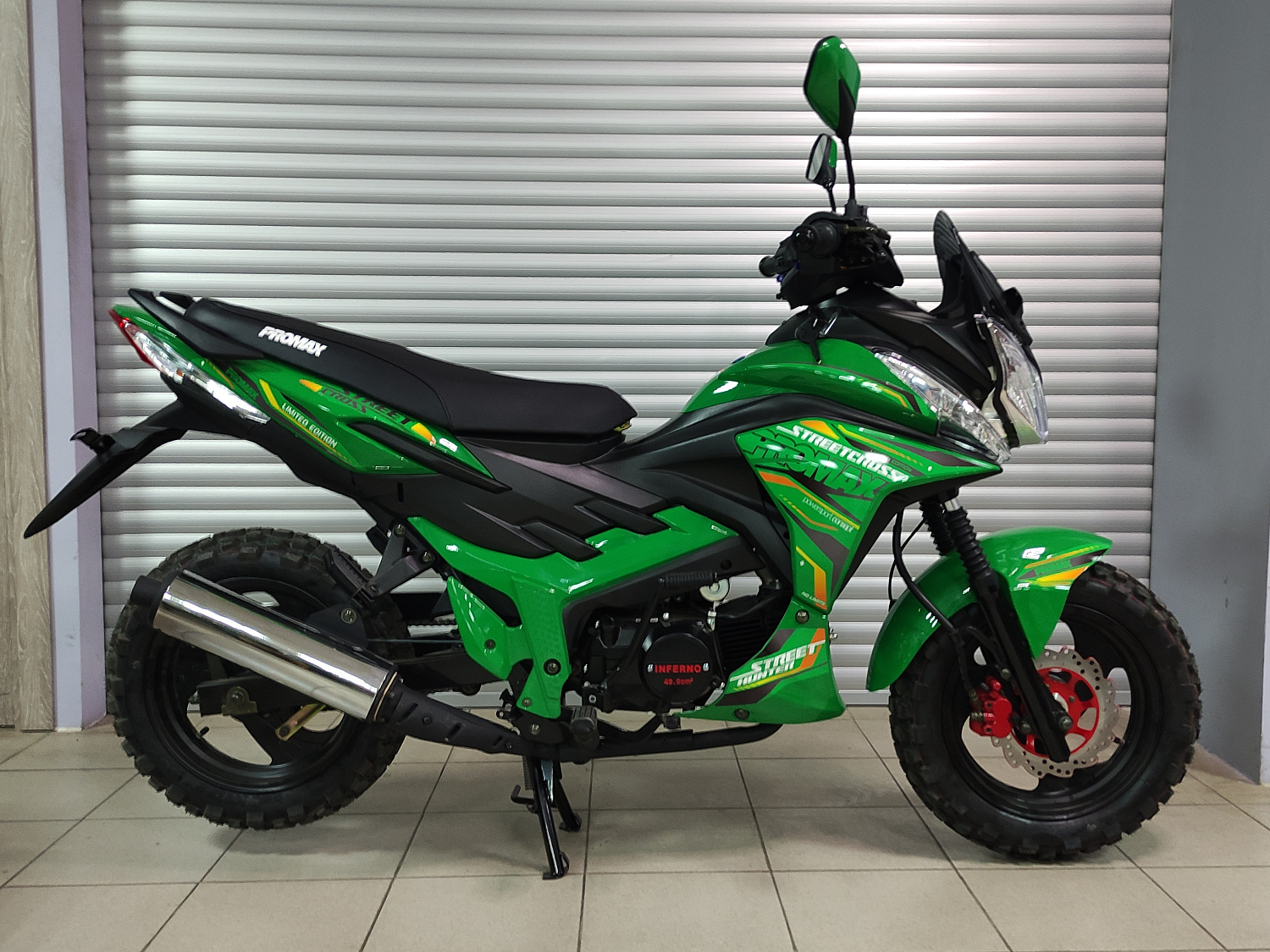 Мопед PROMAX STREET CROSS 150 (49) в Красноярске Мопед PROMAX STREET CROSS 150 (49) в Красноярске