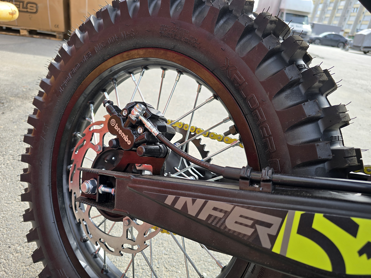 Кроссовый мотоцикл PROMAX INFERNO 380 (4 valves, 5 gears) в Красноярске